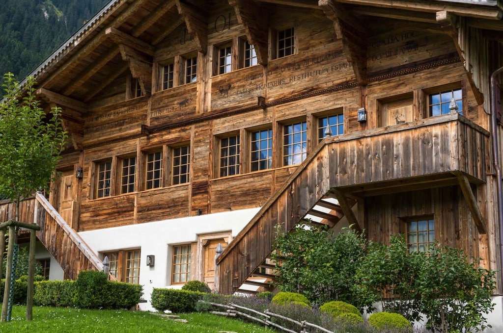 the stunning chalet 