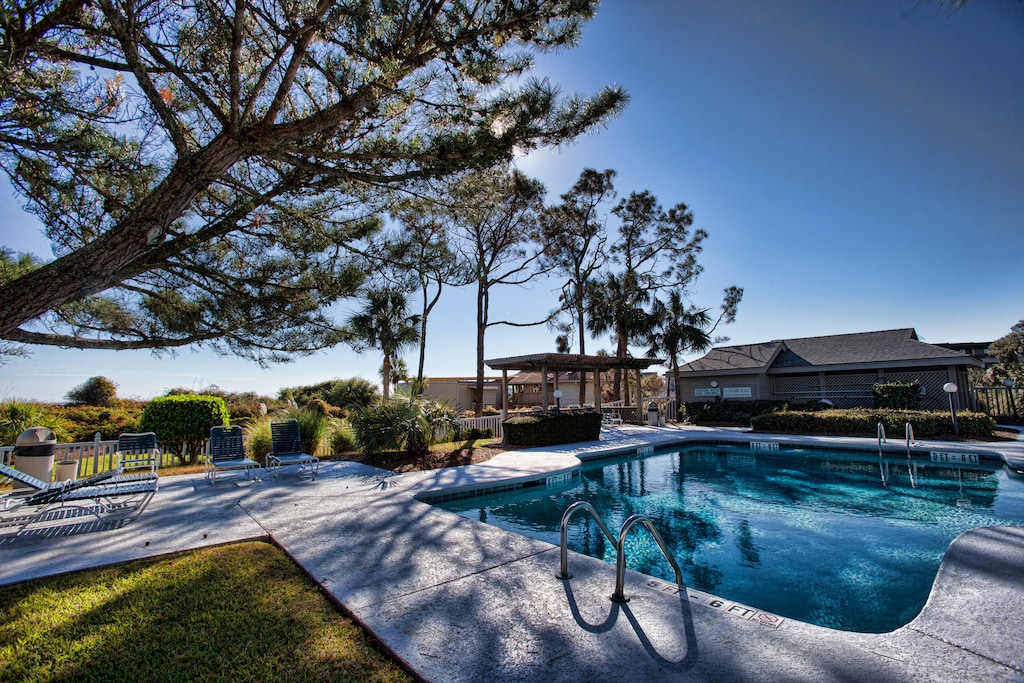Ideal for relaxing pool days, afternoon swims, and enjoying the full Hilton Head Island experience right outside your door.
