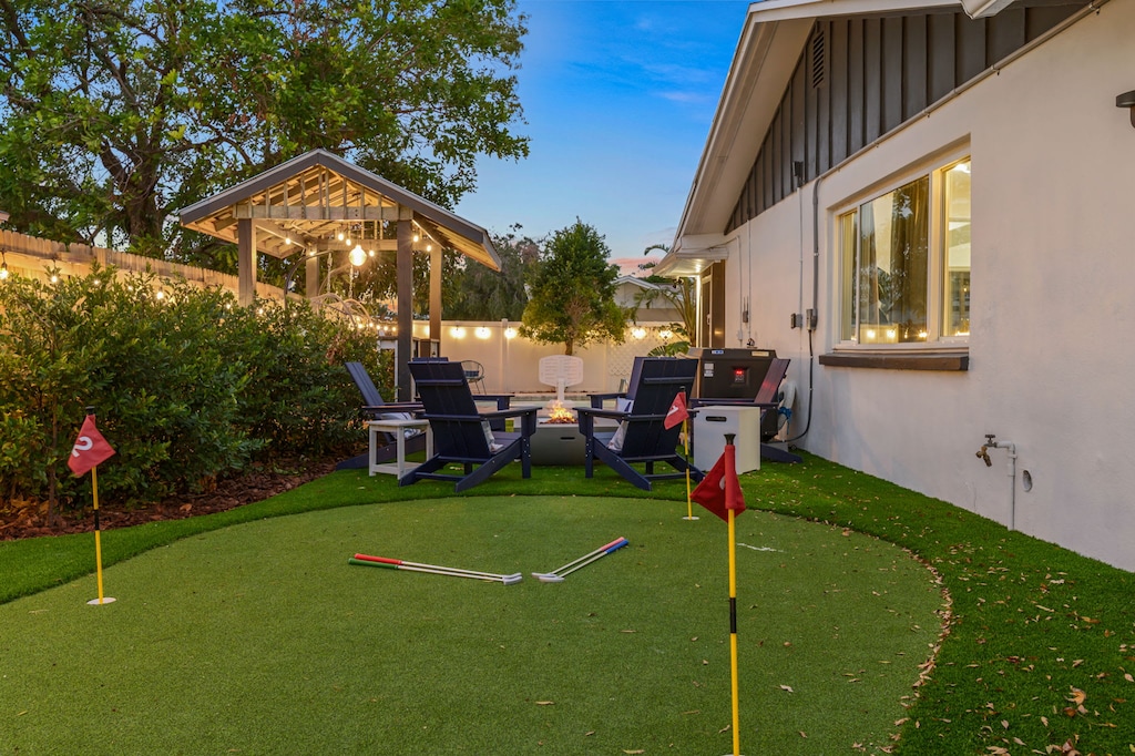 Perfect your swing and challenge your friends in our fun-filled putt-putt area!