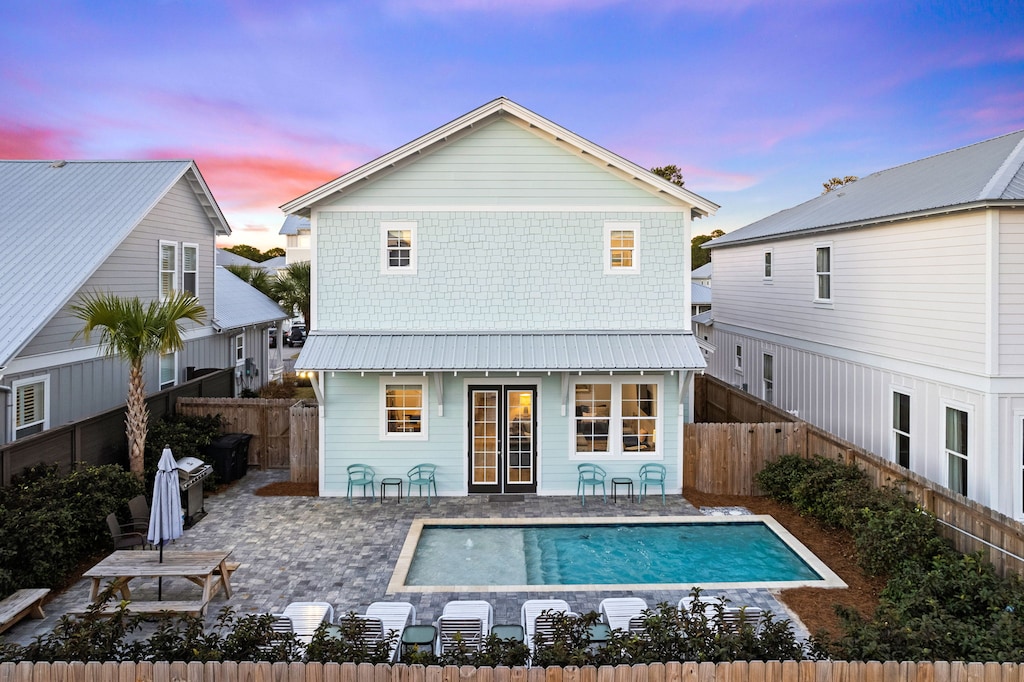 Soak up the outdoor space any time of day!