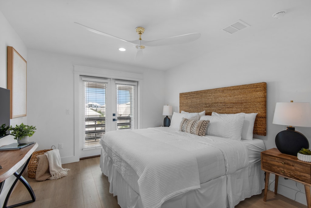 3rd Floor Boho bedroom #7 with King Bed.