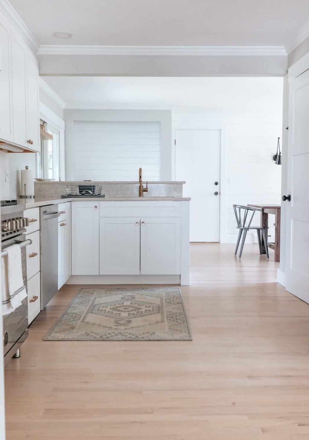 recently renovated, coastal, whites, lights, open concept with large yard!