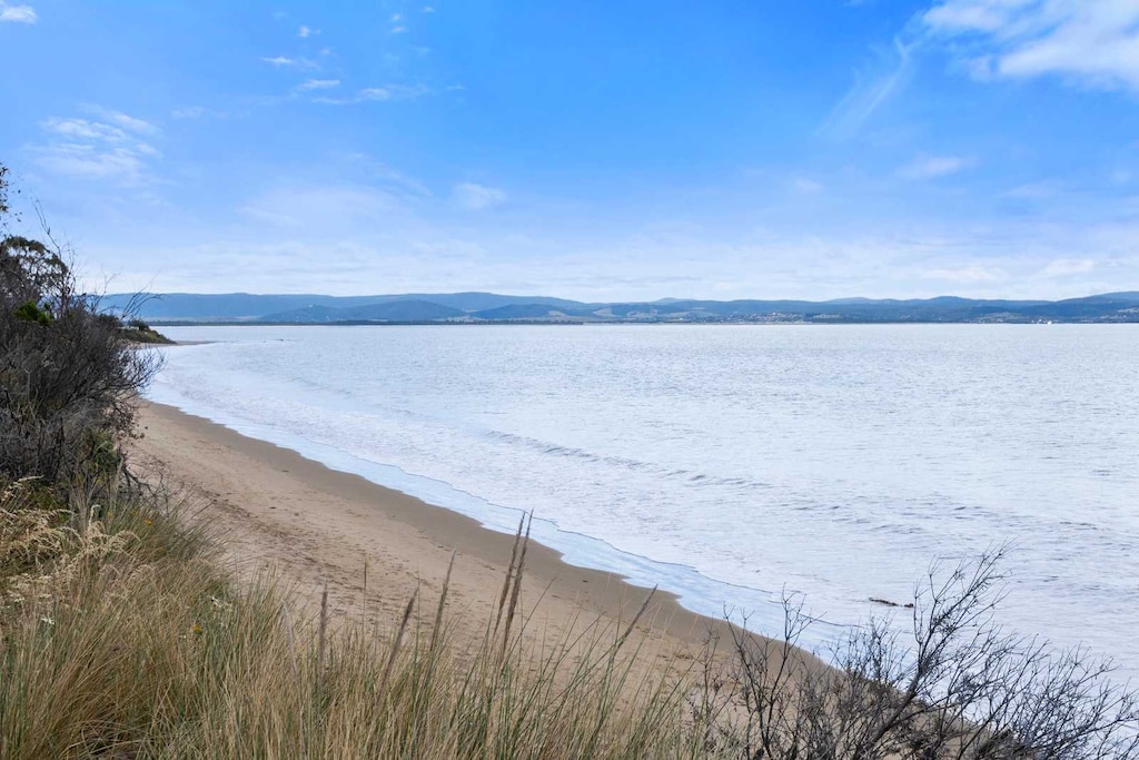 View from the dunes at back of house