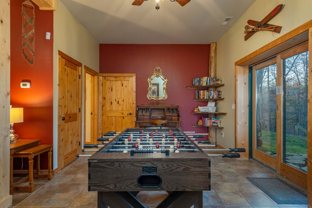 Challenge your friends to a foosball match or create a melody on the piano—our game room has it all!