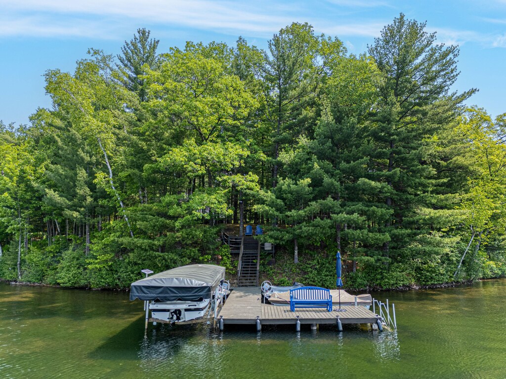 View of Dock From the Water