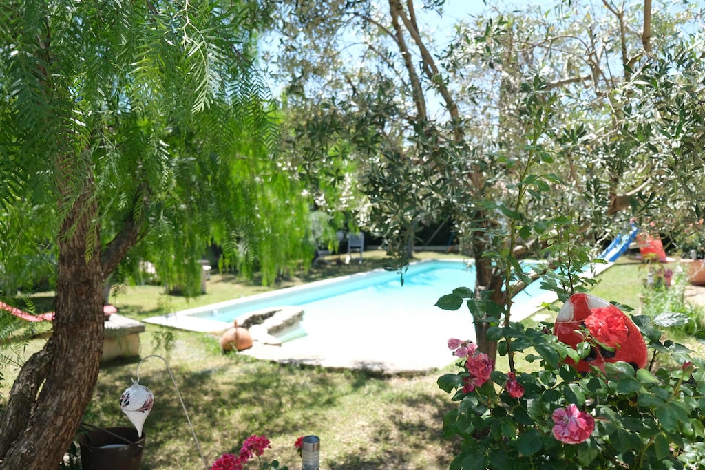 Vacation rental MOURIES, Alpilles Provence villa to rent with all comforts big garden.  Book online with Plaisirs & Maisons de Provence