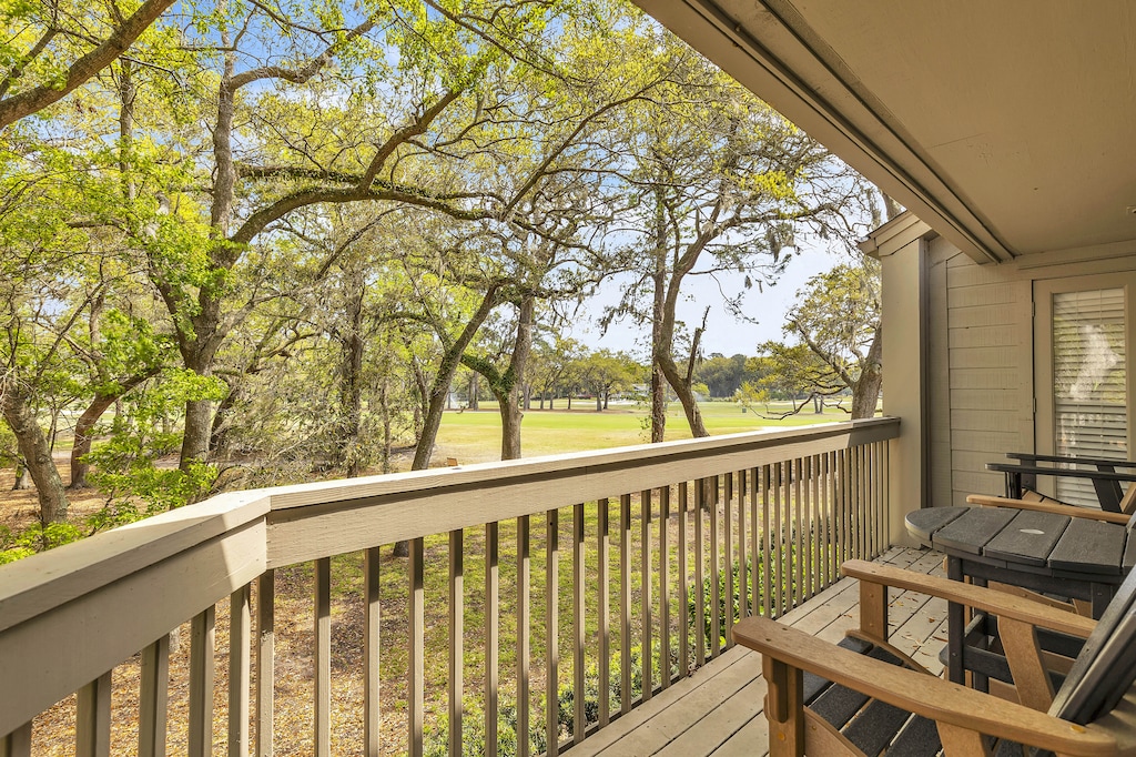 Private Balcony with Golf Course Views