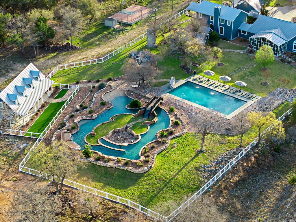 Welcome to Lazy River Ranch, a secluded 72-acre retreat in the heart of Texas Hill Country, just 7 miles from downtown Boerne and under an hour from San Antonio