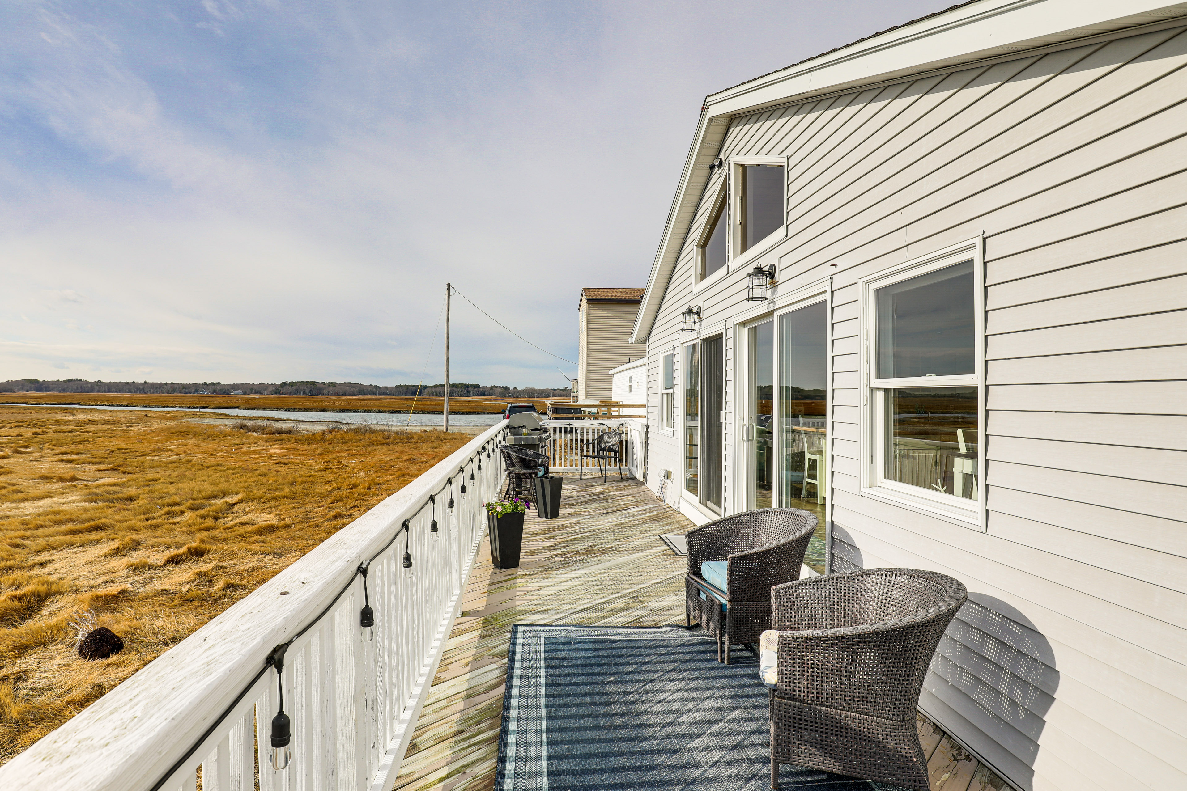 Property Image 2 - Walk to Beach: Water-View Seabrook Sanctuary