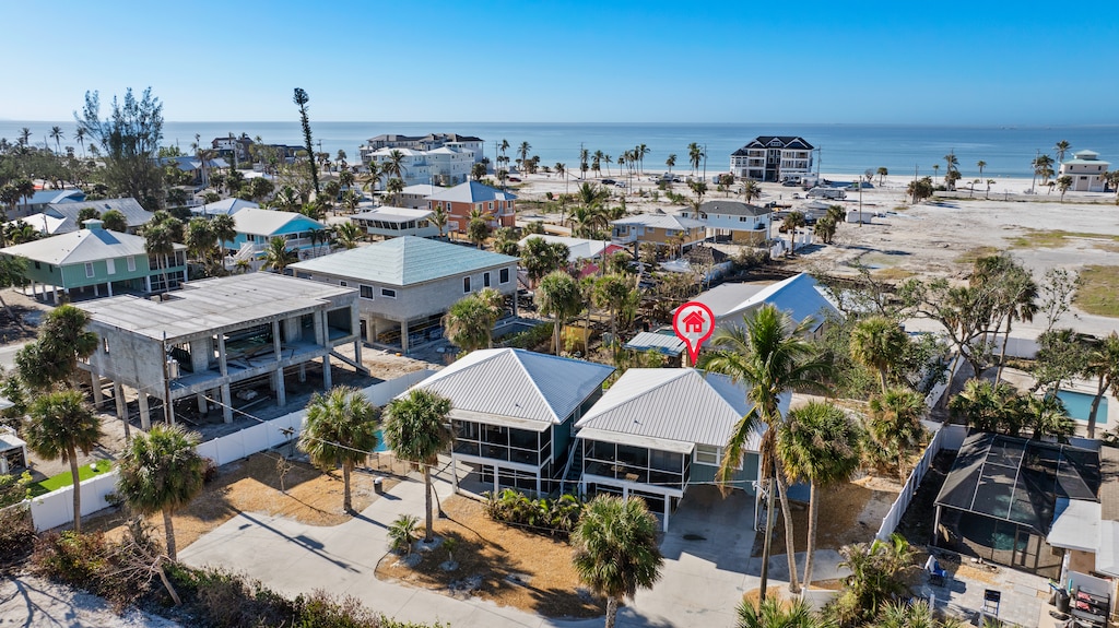 Beach Bungalow 1 Aerial