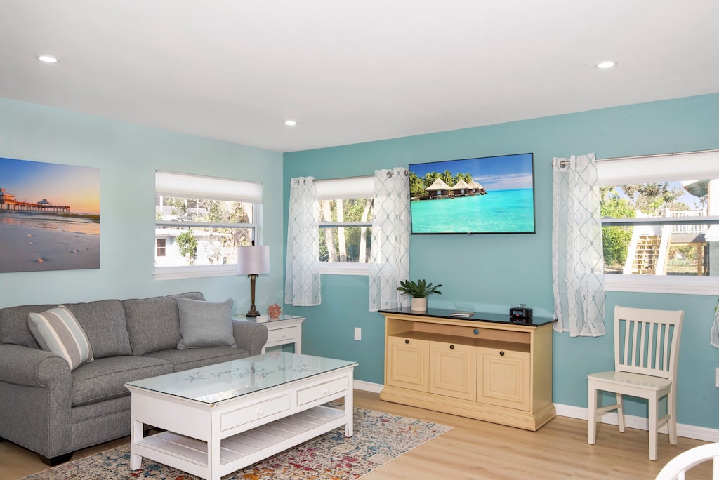 Relax on the Couch after Fun Day