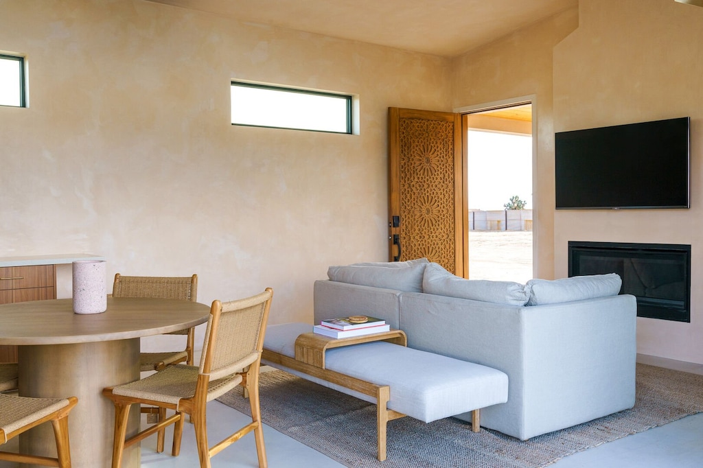 Living room at Sand.