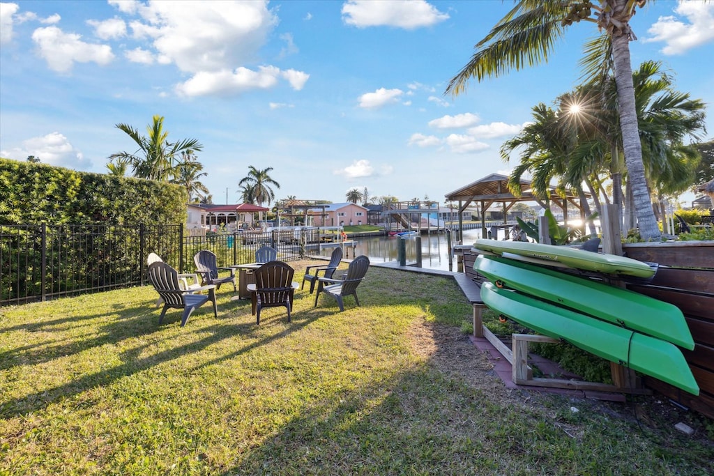 Enjoy watersports from your backyard