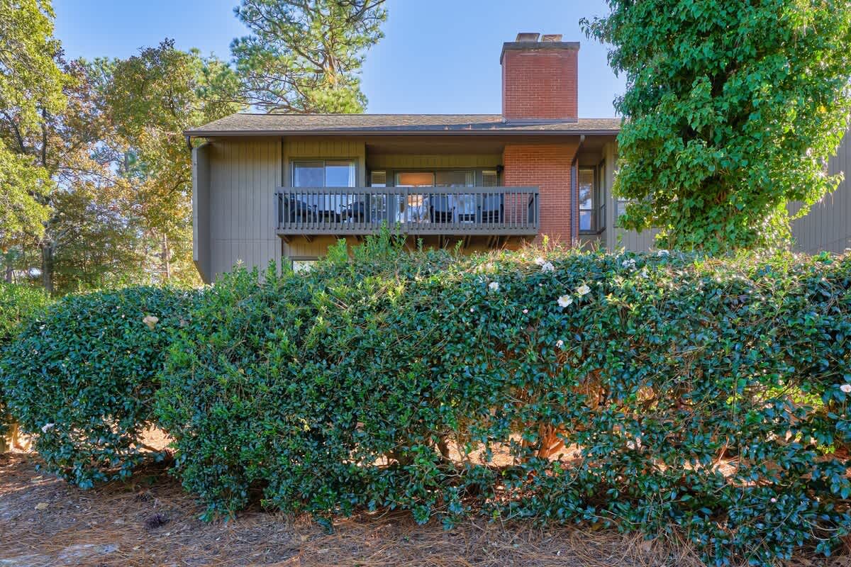 Outside view of our upper level balcony!