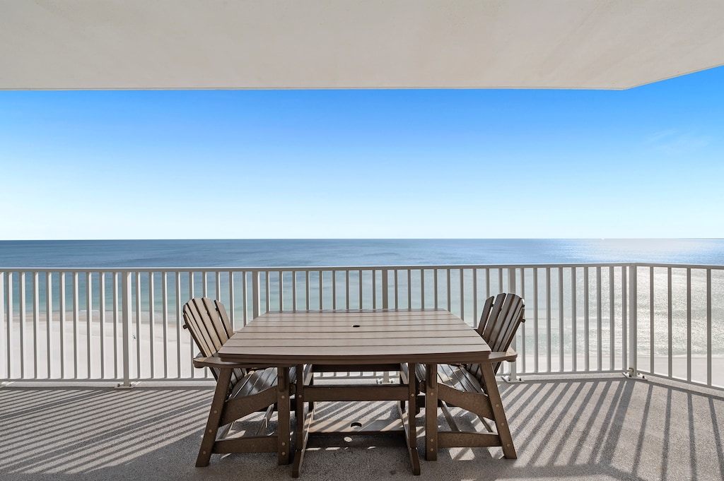 Private Beachfront Patio