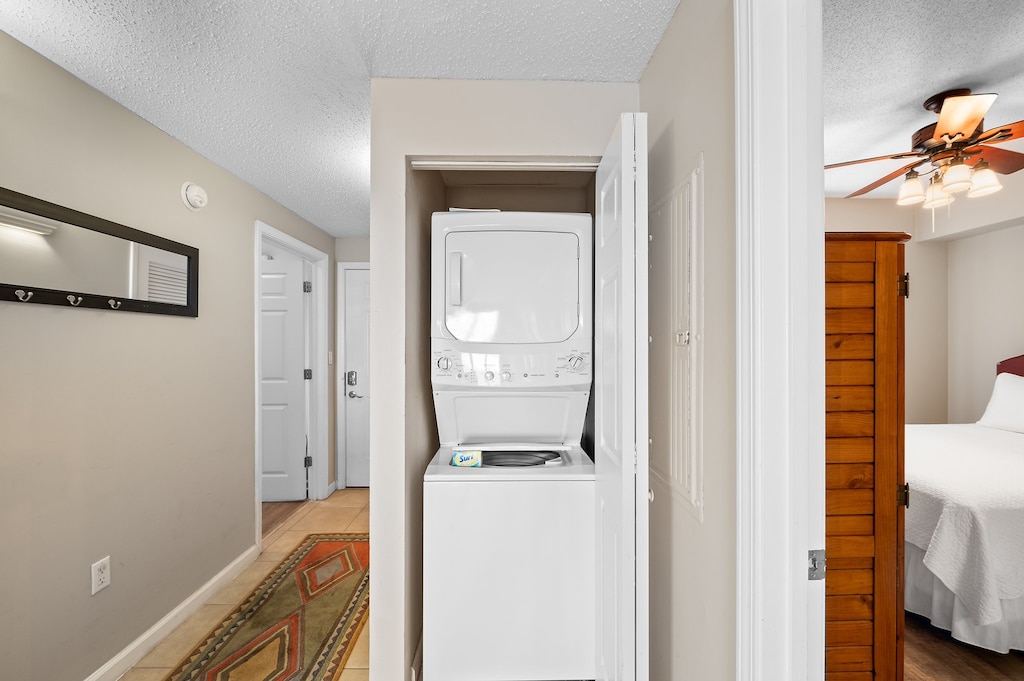 In unit washer and dryer