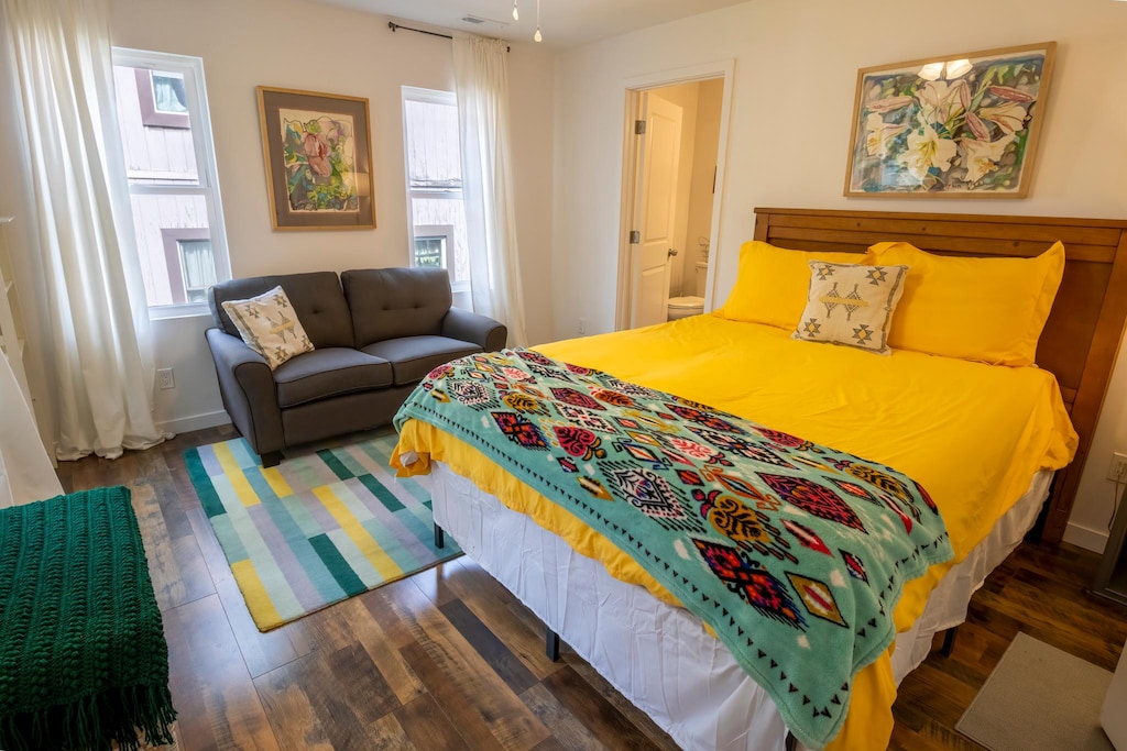 Main Level | Bedroom 1 | Queen | Attached Bath 