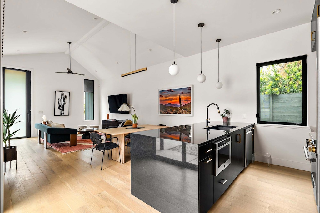 Step into a bright and open-concept layout that seamlessly blends style and functionality.