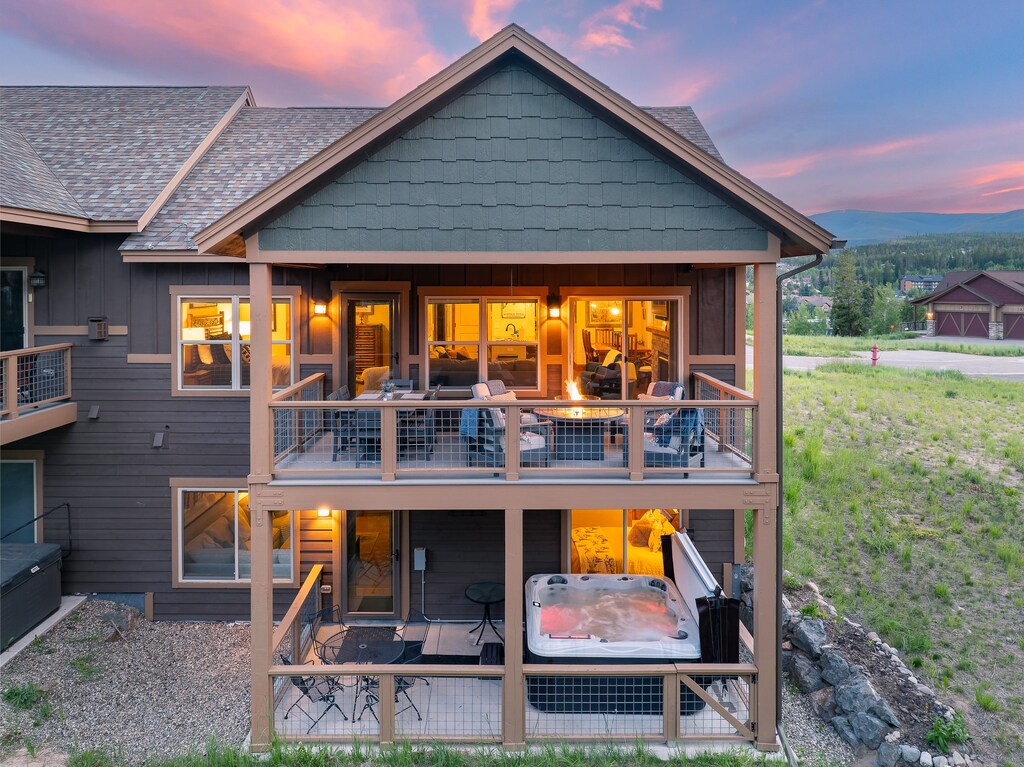 Rear Exterior With 2 Private Decks