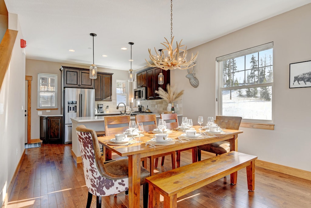 Open Concept Kitchen and Dining