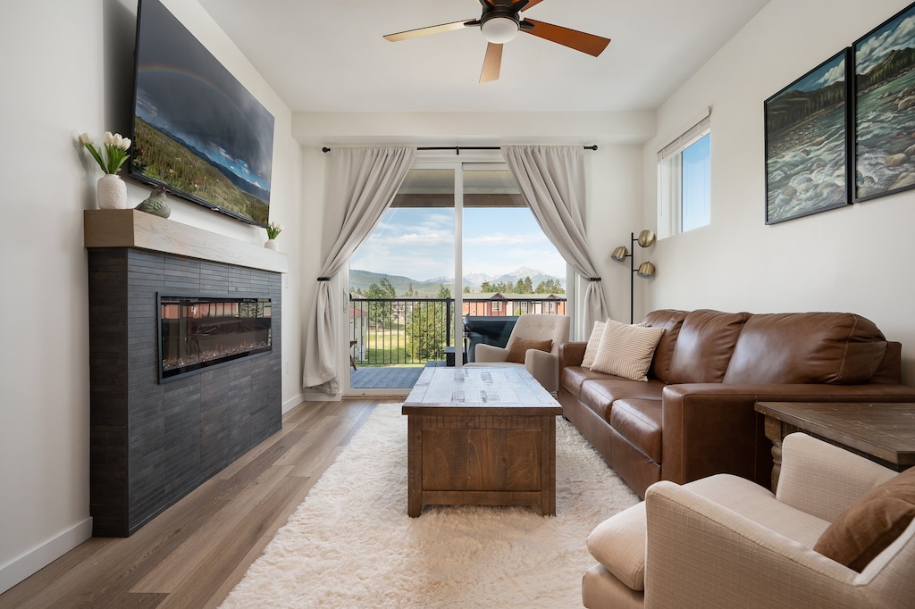 Mountain Views from the Living Room