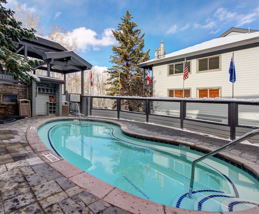 The Snow Flower Condominiums Pool 2