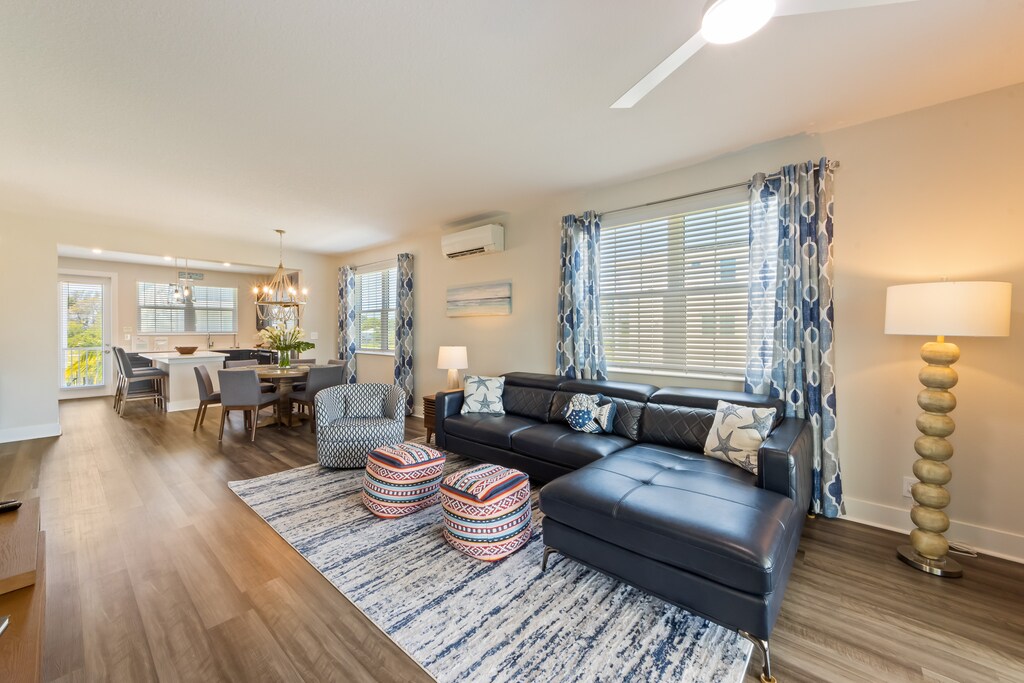 Stylish Social Living Zone