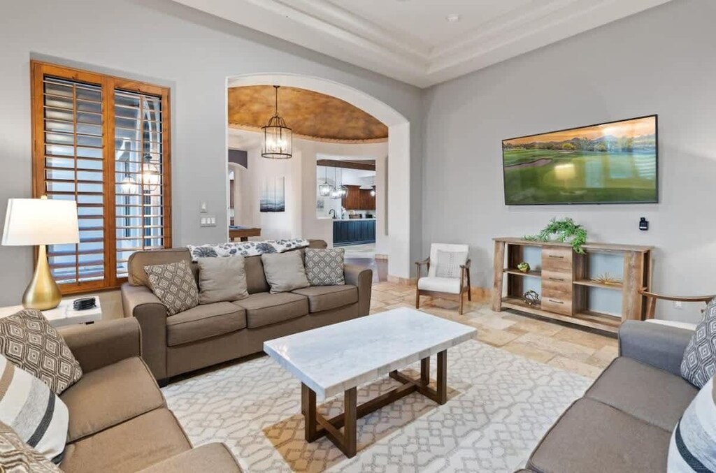 Your crew's main spot to relax. Roomy and ready for good times.