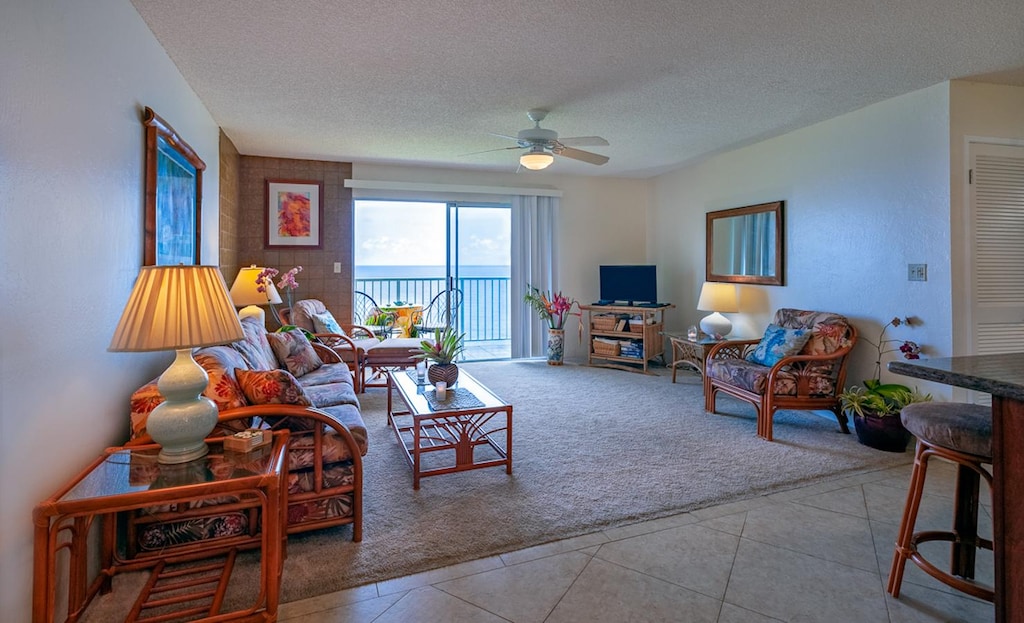 Inside, the condo is cozy and cheerful! You'll feel right at home relaxing here after a long day at the beach