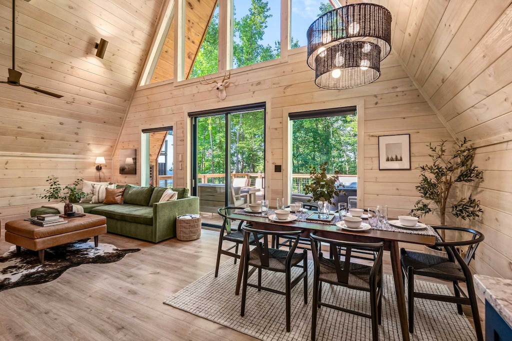 The open-concept living area offers seamless flow and easy access to the outdoors, making it the perfect space to entertain or relax. 