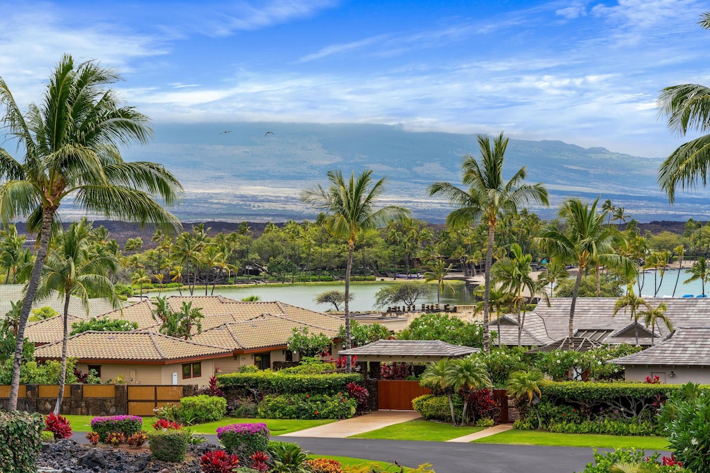 Tropical lanai views