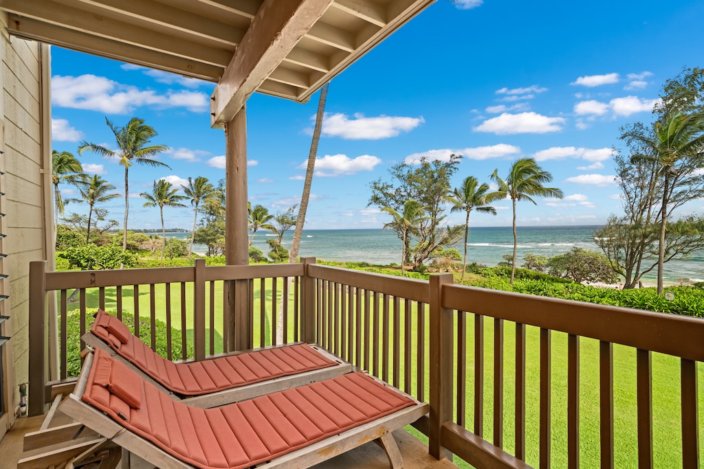 Enjoy the Ocean Views From Your Private Lanai!