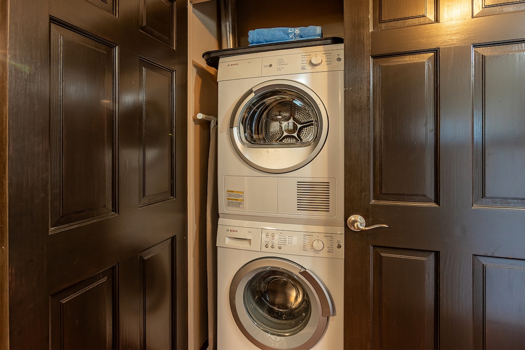 Full Size Washer and Dryer for your Convenience