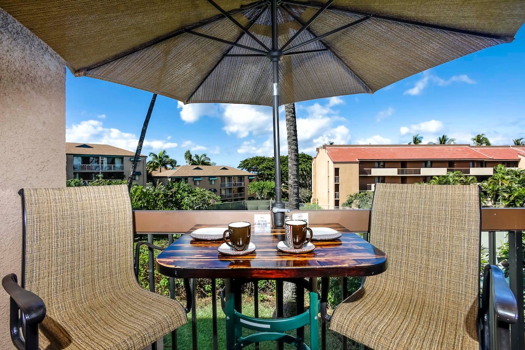 Morning Coffee on our Private Lanai