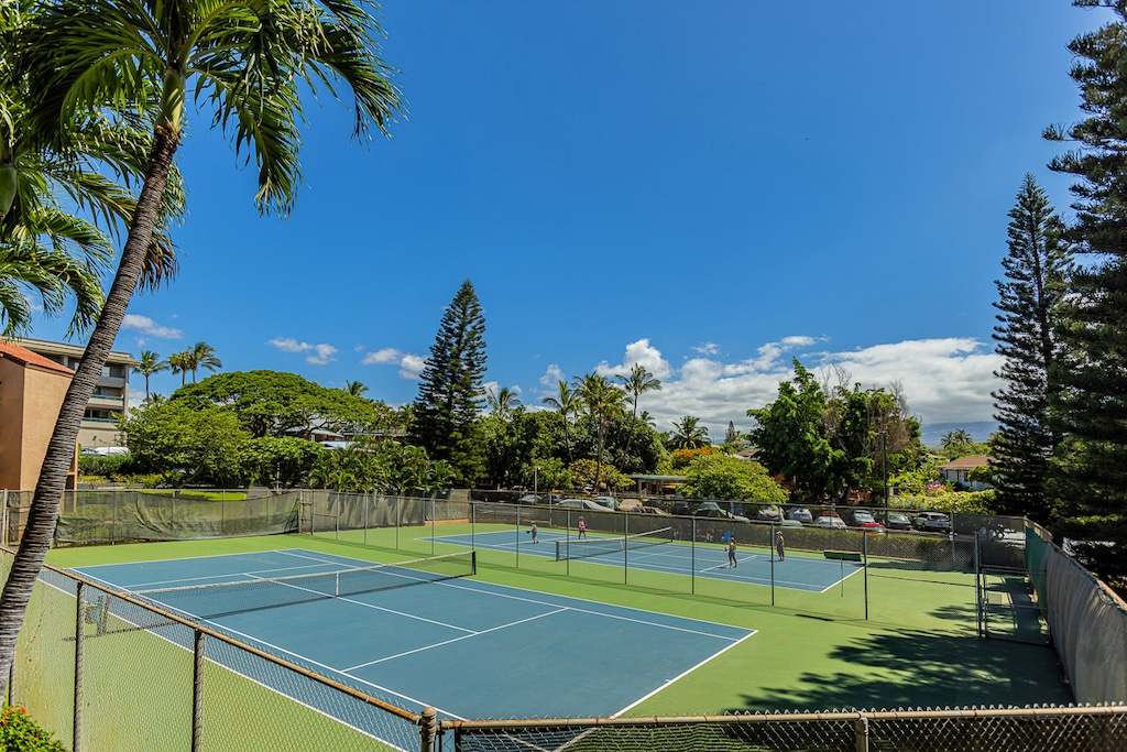 Tennis courts are for exclusive use of Maui Vista Guests
