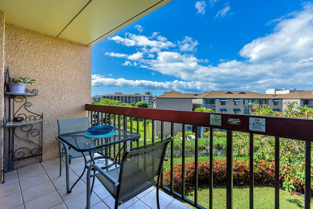 Enjoy the view from your private lanai