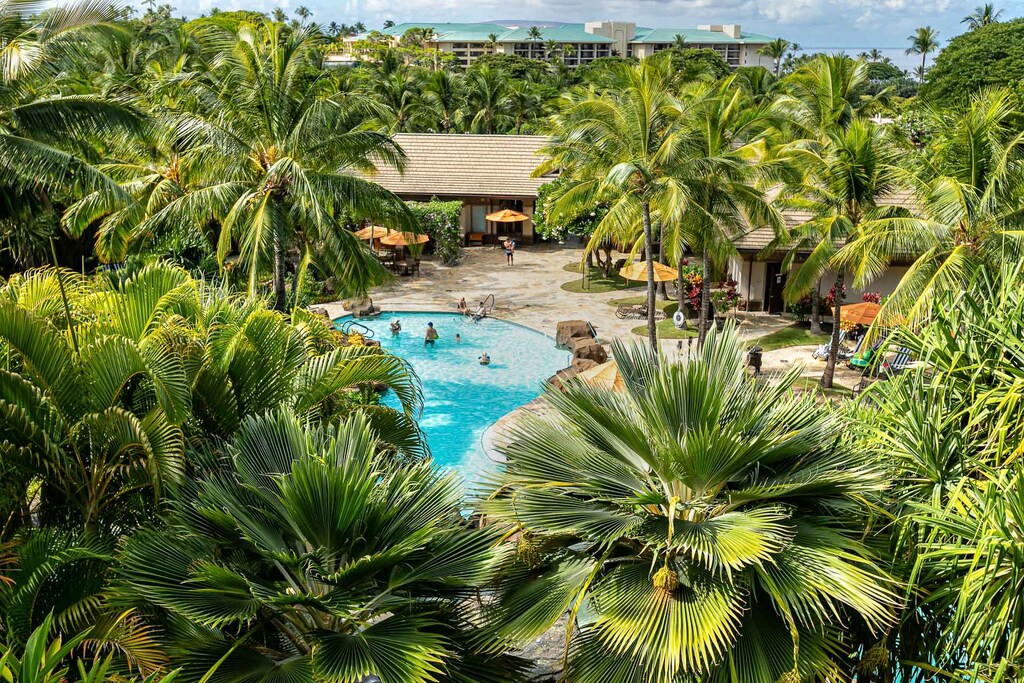 Tropical poolside oasis perfect for all ages