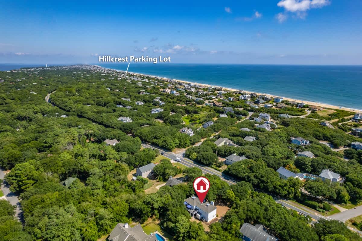Just a short walk or drive to the beach access at Hillcrest.