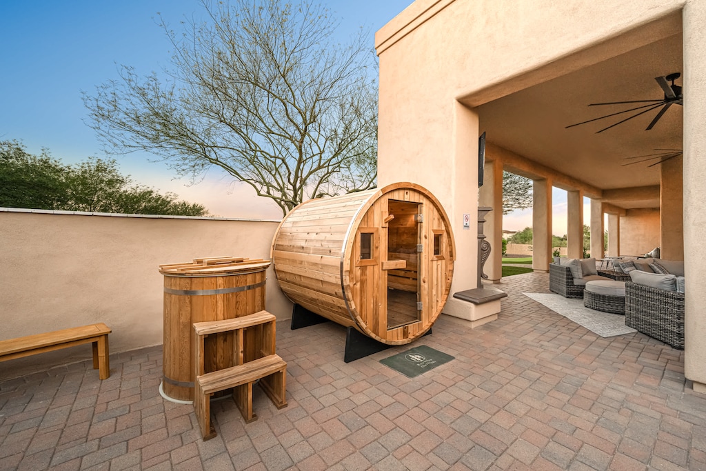 Brand new Cold Plunge and Sauna