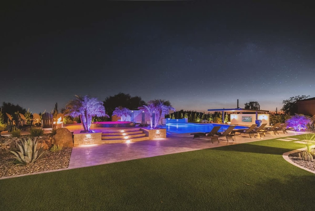 The West Estate offers some of the best views, as well as a endless amount of fun in the pool area!