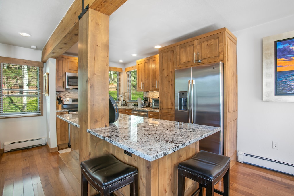 Modern kitchen with island