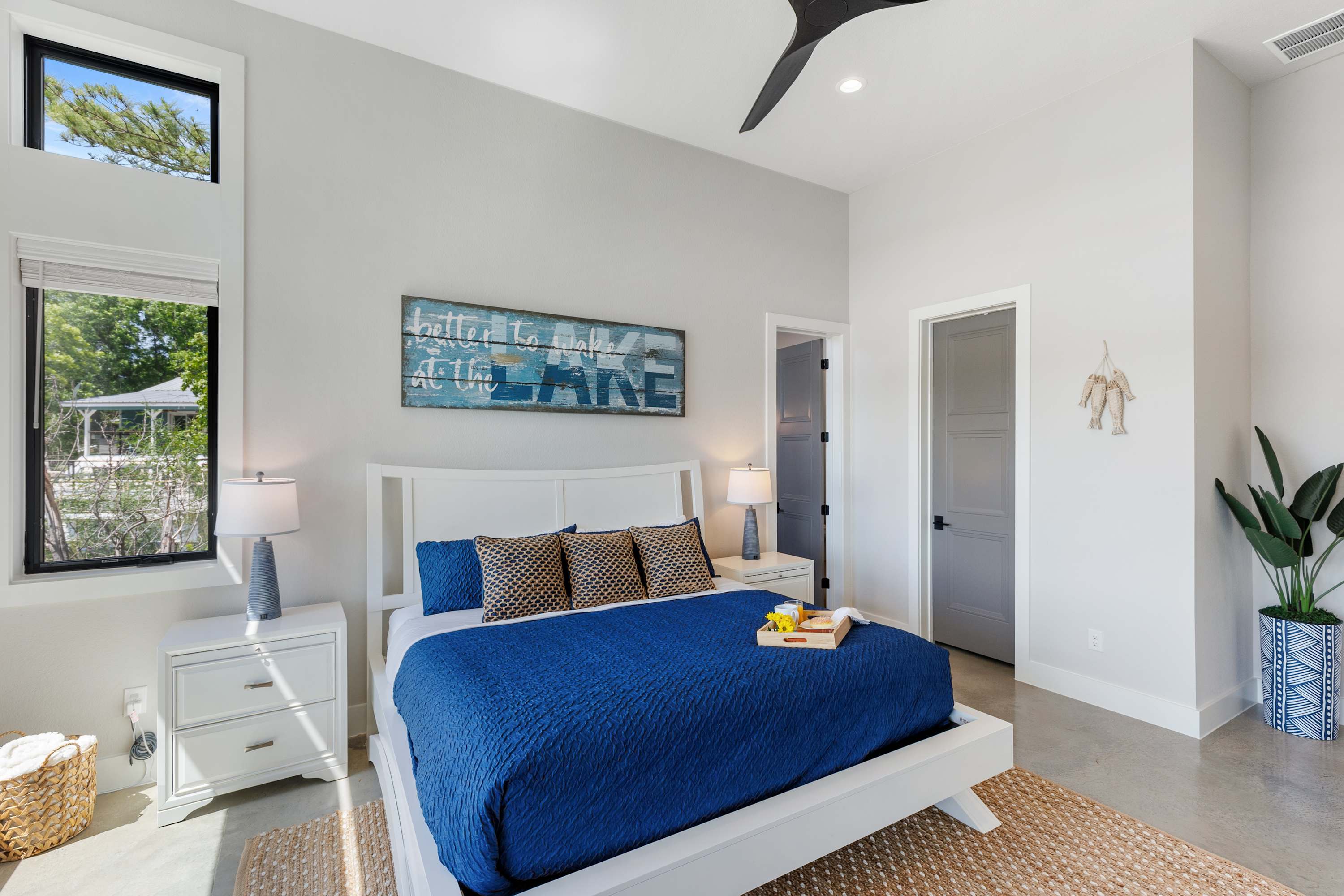 Bedroom 1: King Bed; 1st floor Bedroom 1: King Bed; 1st floor