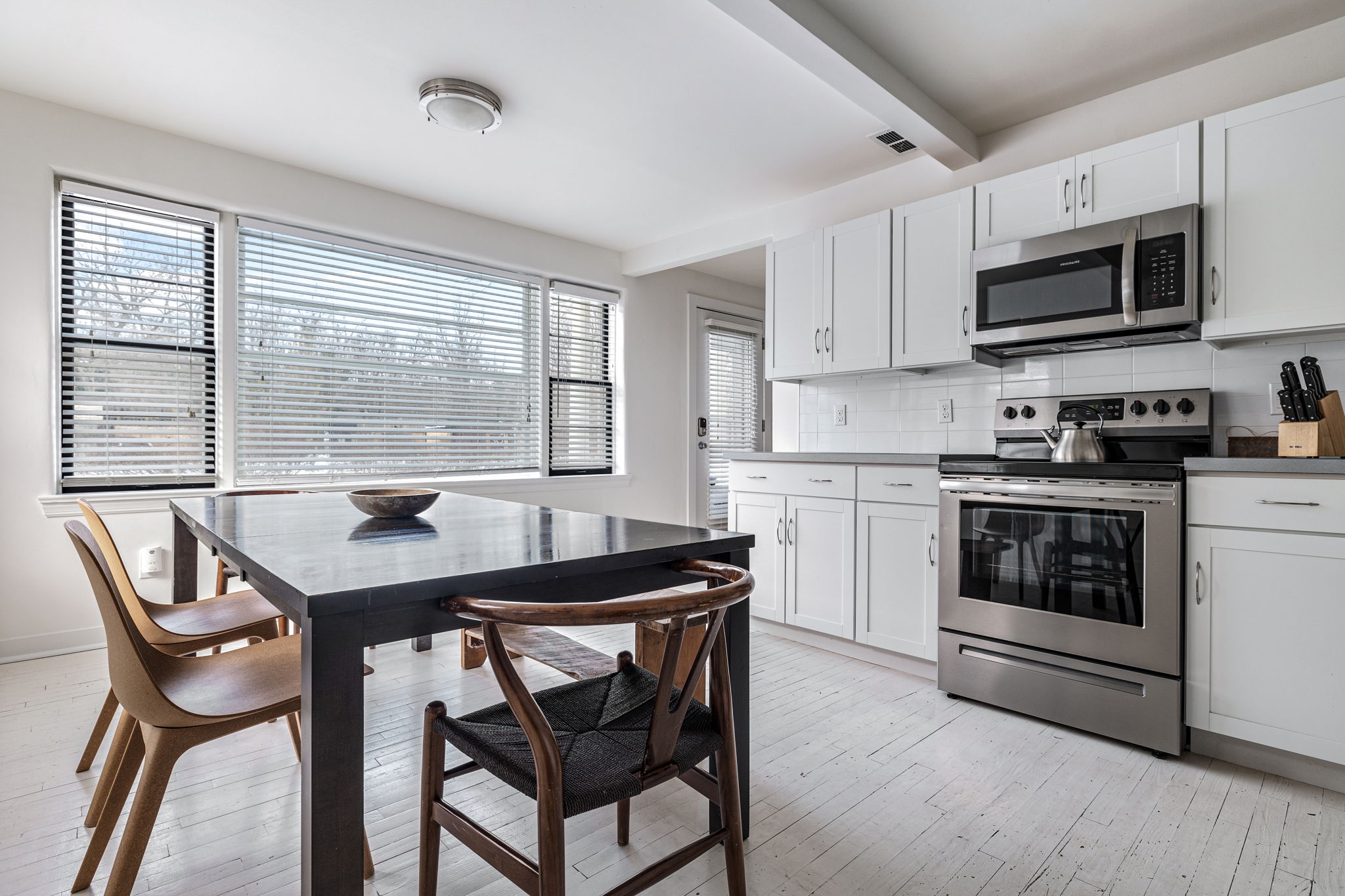 From pancakes to pasta nights, this is where it all happens. (Bonus: killer lighting!)