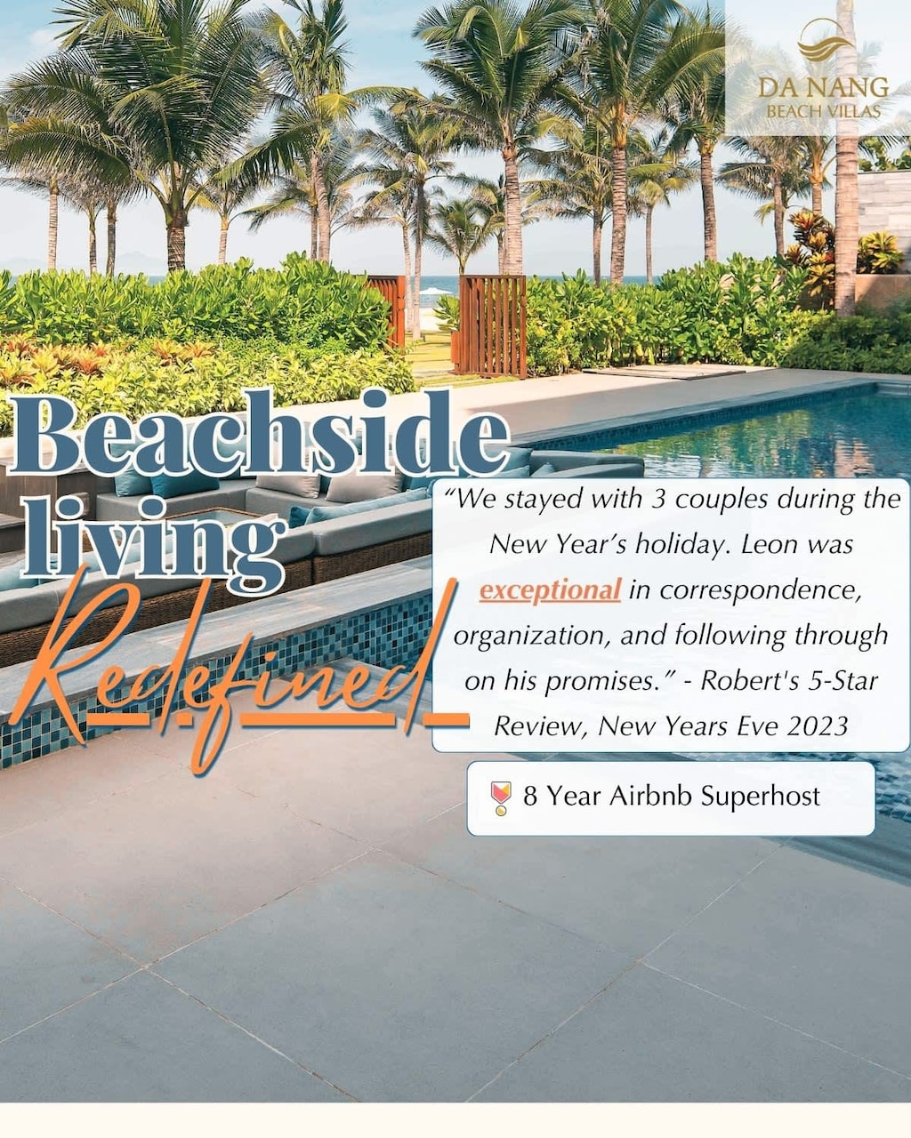 You will love your stay, as the villa is stunning, the beach is private, and our attention to detail unmatched.