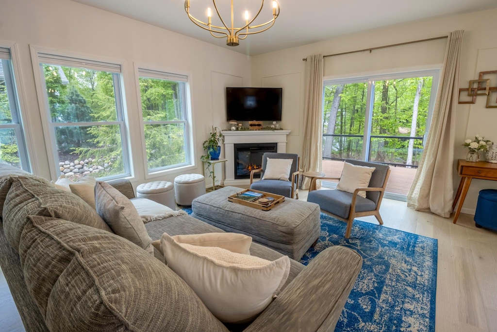 Main Level | Living Room | Fire Place