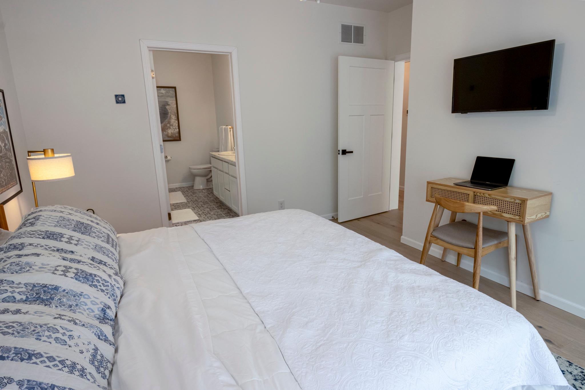 Main Level | Bedroom 1 | King | Attached Bath