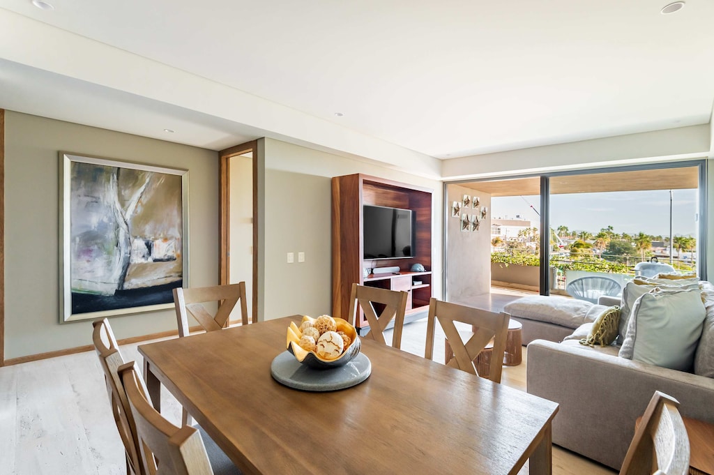 Comedor con vista panorámica