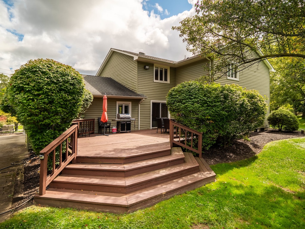 Spacious Backyard Deck – Perfect for Outdoor Dining, Grilling, and Relaxing