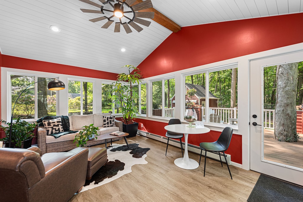 If coziness had a headquarters, this would be it. Now accepting applications for afternoon loungers.