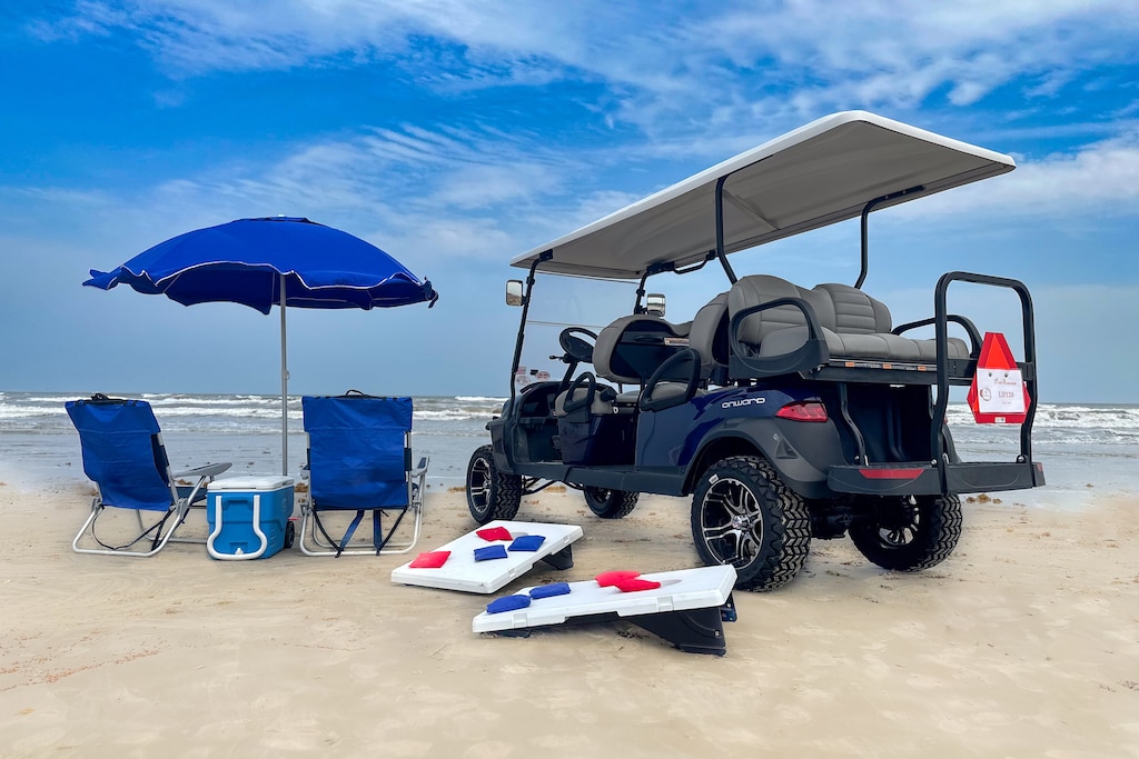 Golf Cart + Beach Gear Credit Included With Your Stay! (2 Night Minimum)